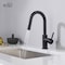 Kibi Circular Single Handle Pull Down Kitchen & Bar Sink Faucet KKF2011MB - alternate 10